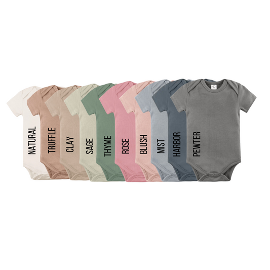 Customized Short Sleeve Bodysuits