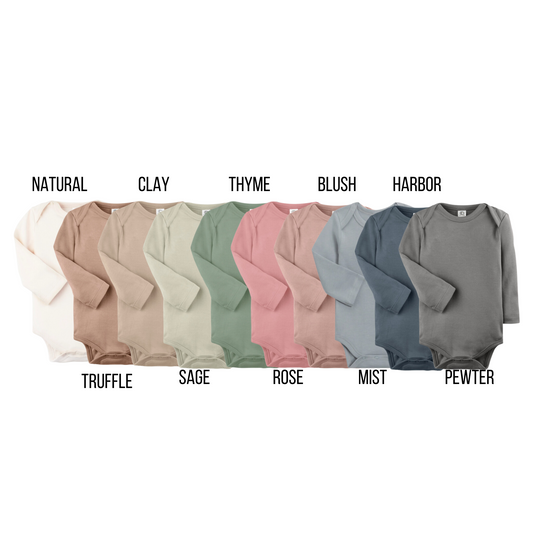 Customized Long-Sleeve Bodysuits