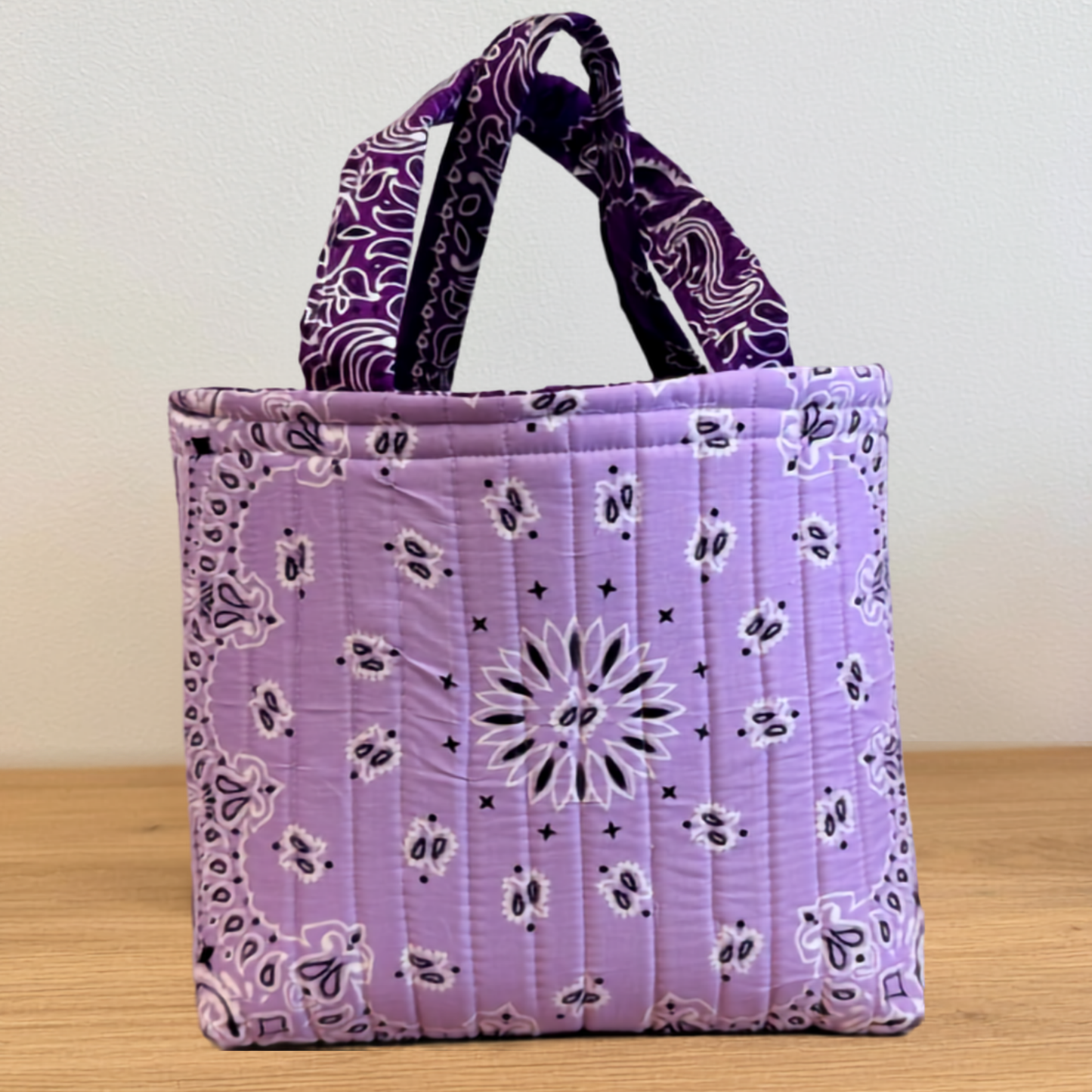 Lined Bandana Bag