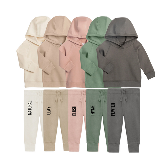 Customized Hooded Pullover Set