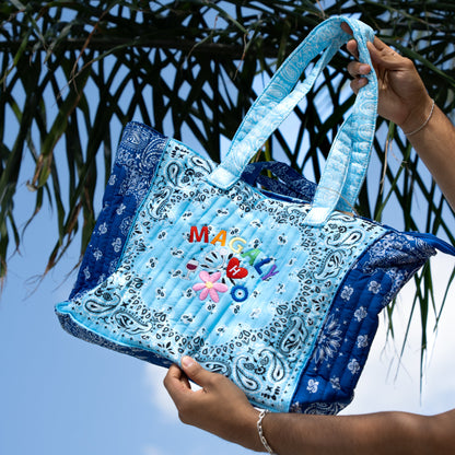 Panel Bandana Tote