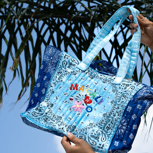 Panel Bandana Tote