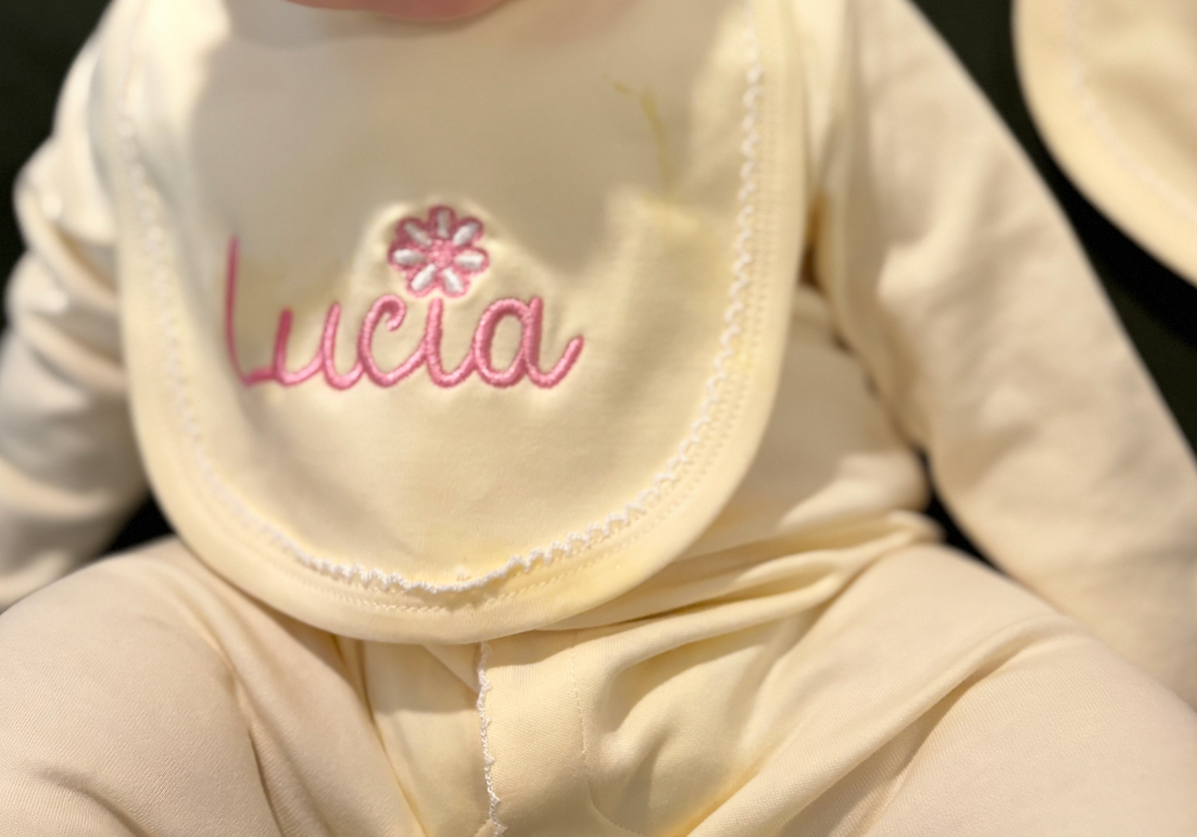 Picot Trim Bib