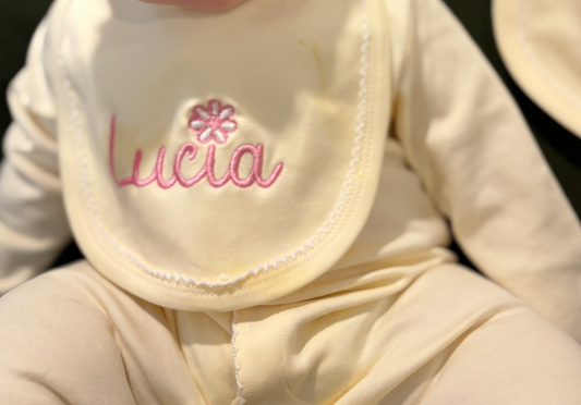 Picot Trim Bib
