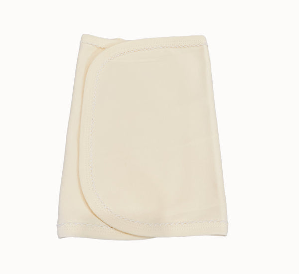 Picot Trim Burp Cloth