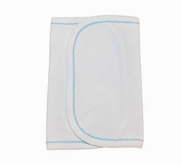Picot Trim Burp Cloth